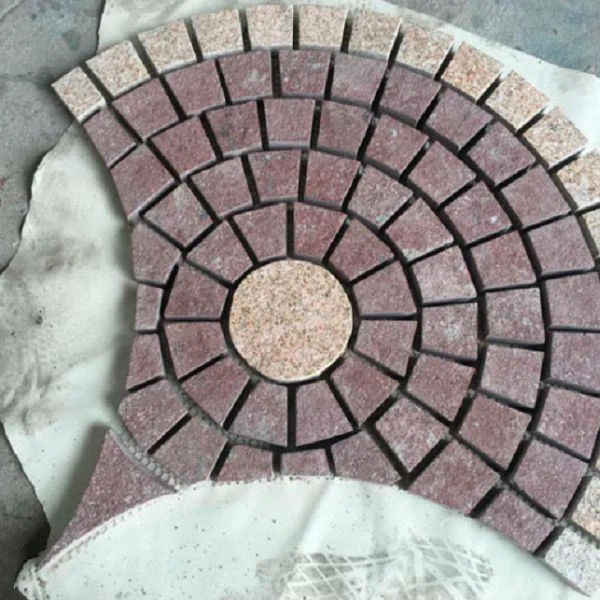 سنگ فرش طبیعی پنکه برای پیاده رو