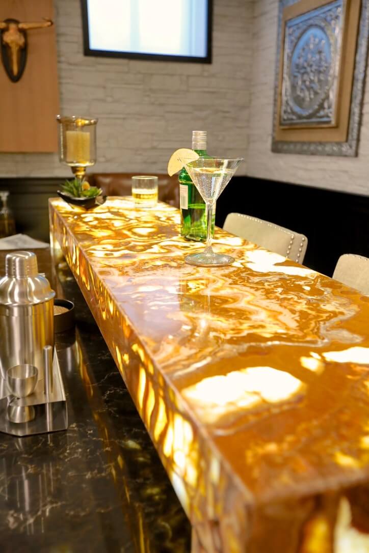 New Design Marble Led Lumi Stone Slab