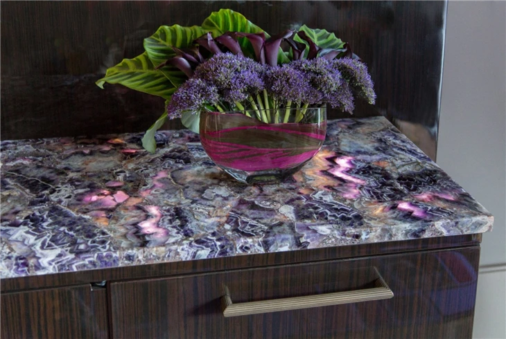 New Design Marble Led Lumi Stone Slab